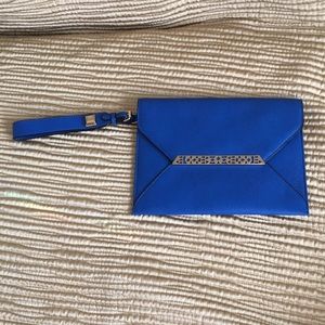 Blue Wristlet/Clutch